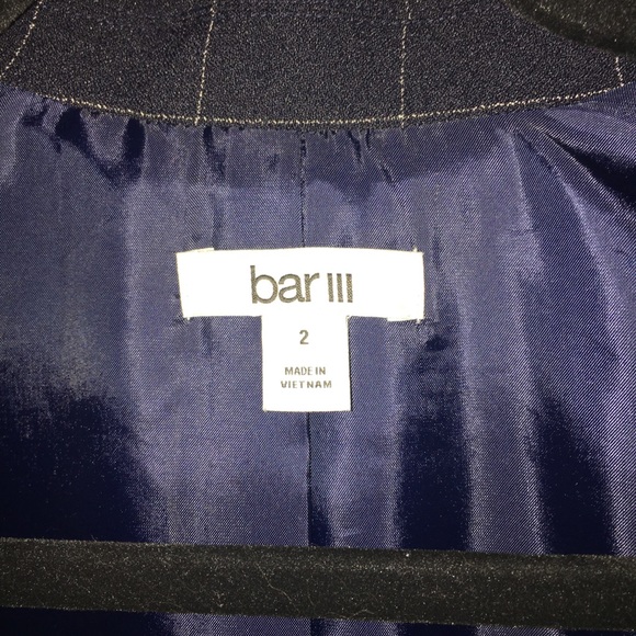 BAR III Faux Double-Breasted Blazer - Picture 3 of 6